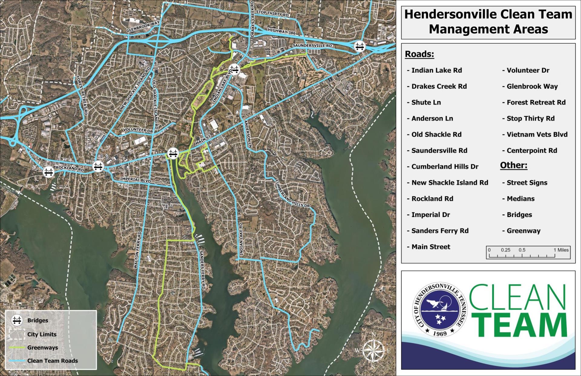 Clean Team Management Areas