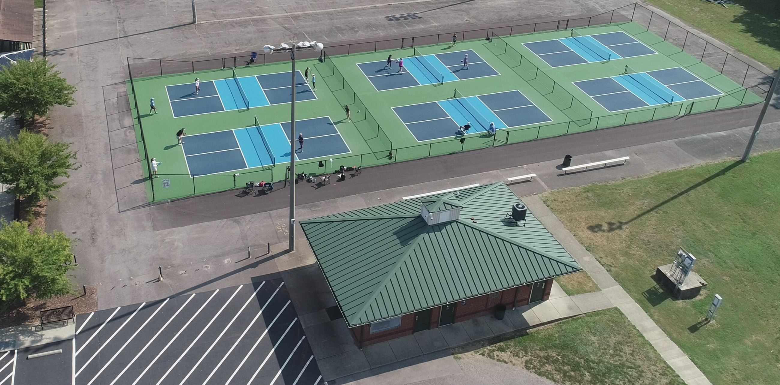 Pickleball Courts 1- Drone Photo