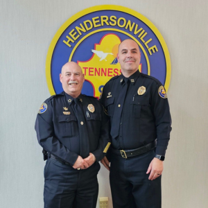 Chief Jones and Assistant Chief Morrison