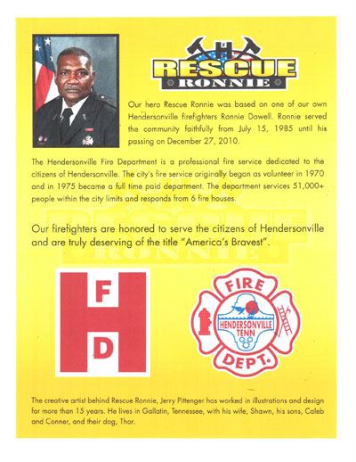 Rescue Ronnie Back Cover