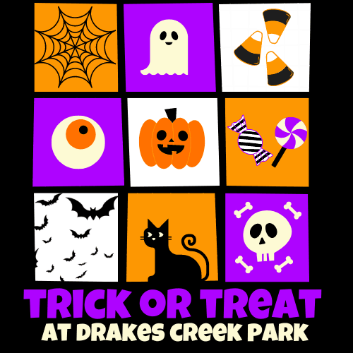 Trick or Treat at Drakes Creek Park