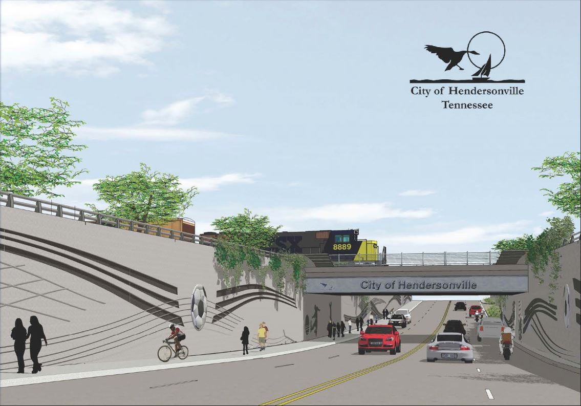 Exit 8 Railroad Tunnel Project Rendering
